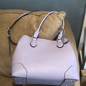 Nine West purple satchel
